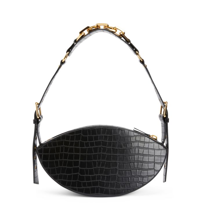 MIREILLE-Black-Shoulder Bags
