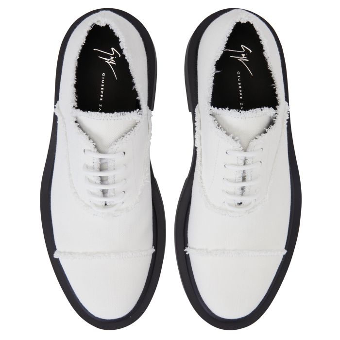 ADRIC-White-Lace Up