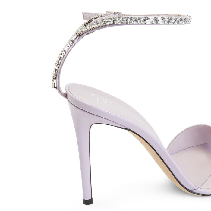 LEEAH CRYSTAL-Pink-Sandals