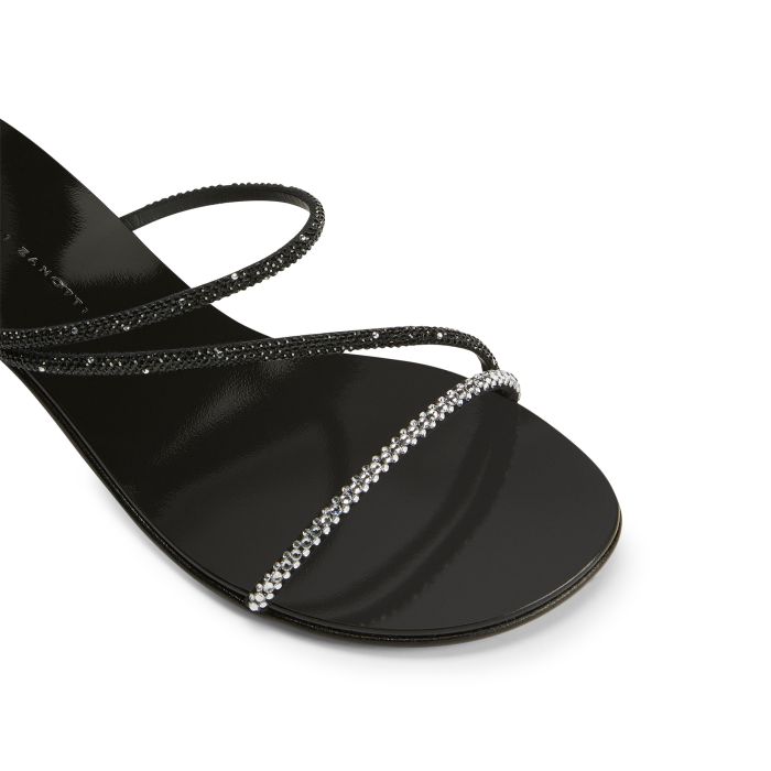 JULIANNE 40-Black-Sandals