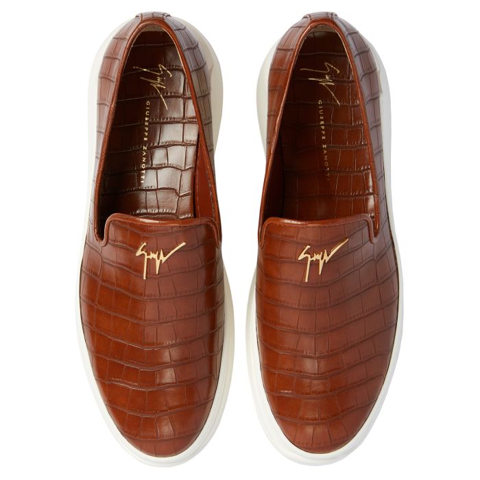 CONLEY ZIP-Brown-Slip Ons