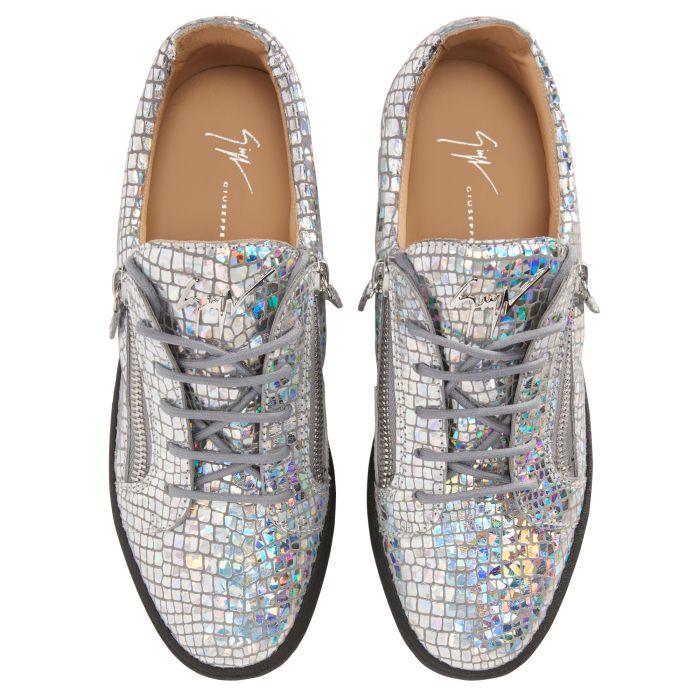 FRANKIE KALEIDO-Grey-Low-top Sneakers