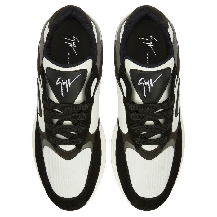 NEW GZ RUNNER-Black-Low-top Sneakers