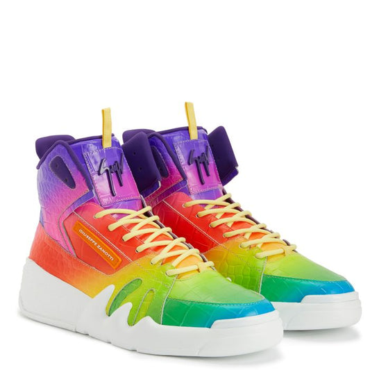 TALON RNBW-Multicolor-Mid Top Sneakers