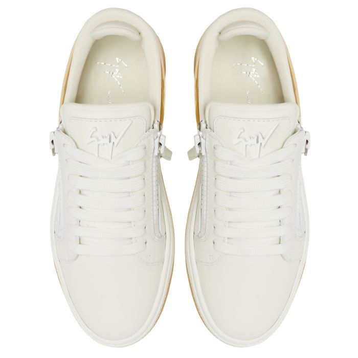 GZ94-White-Low-top Sneakers