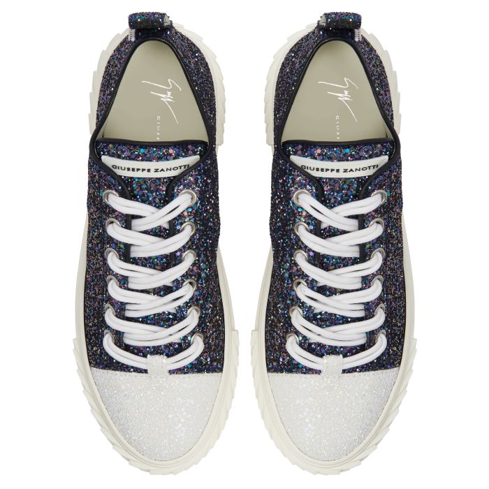 BLABBER-Black-Low-top Sneakers