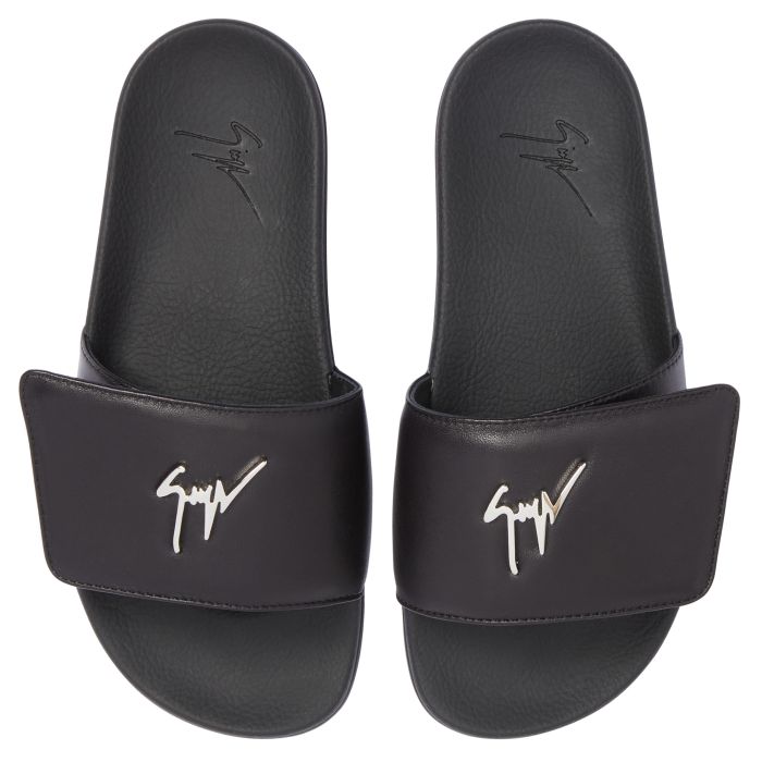 NEW BRETT-Black-Flats