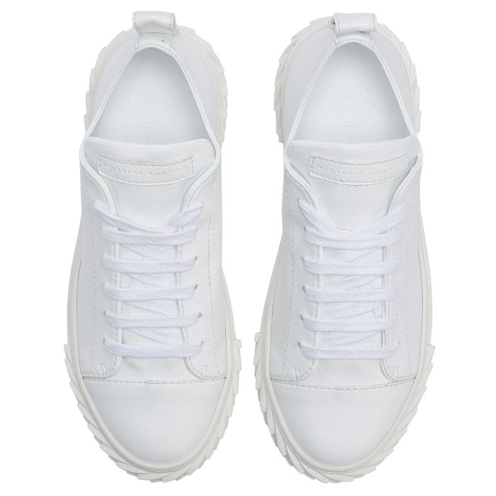 ECOBLABBER-White-Low-top Sneakers