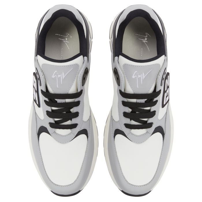 GZ RUNNER-Grey-Low-top Sneakers