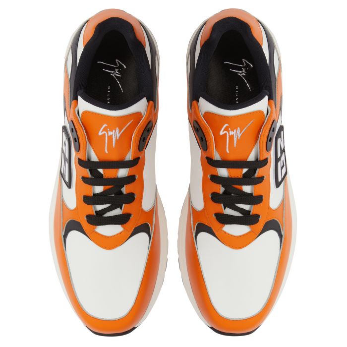 GZ RUNNER-Orange-Low-top Sneakers