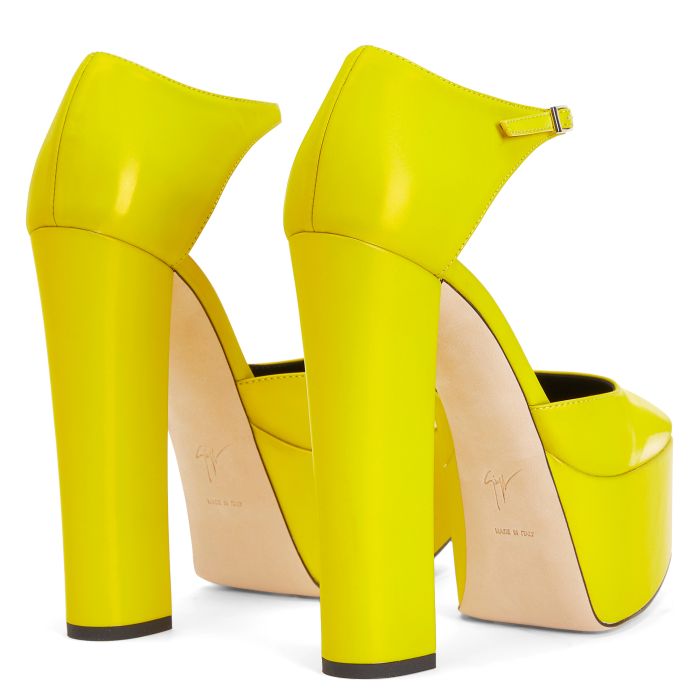  BEBE-Yellow-Sandals