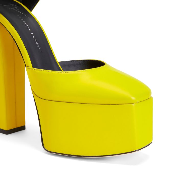  BEBE-Yellow-Sandals