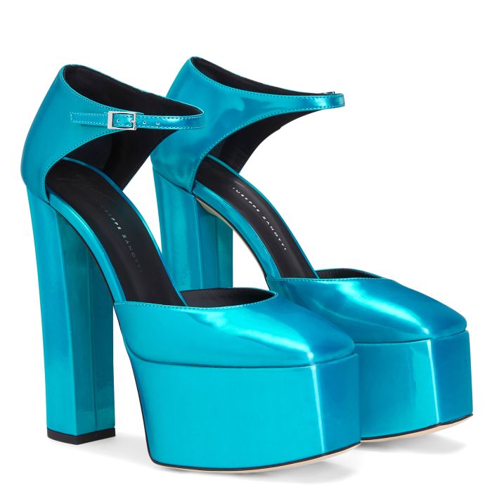  BEBE-Blue-Sandals