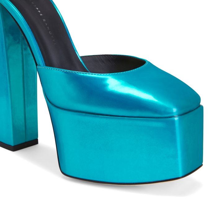  BEBE-Blue-Sandals