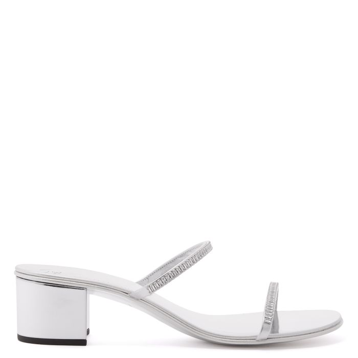  COLORFUL-Silver-Sandals