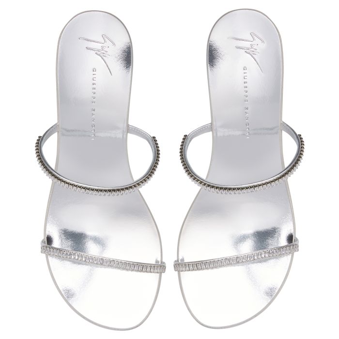  COLORFUL-Silver-Sandals