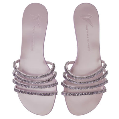  IRIDE CRYSTAL-Pink-Sandals