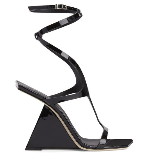  TUTANKAMON-Black-Sandals