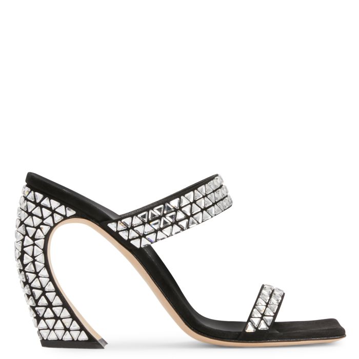  FLAMINIA GLARE-Black-Sandals