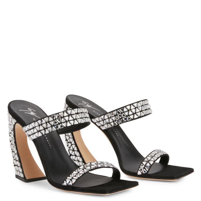  FLAMINIA GLARE-Black-Sandals