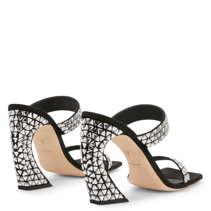  FLAMINIA GLARE-Black-Sandals