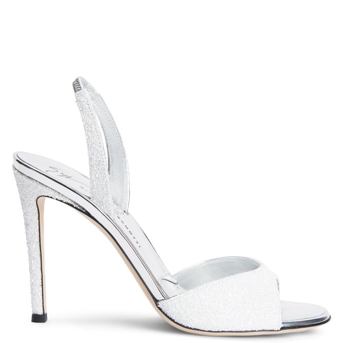  LILIBETH GLITTER-White-Sandals