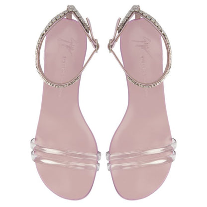  AGATHE PLEXI-Pink-Flats