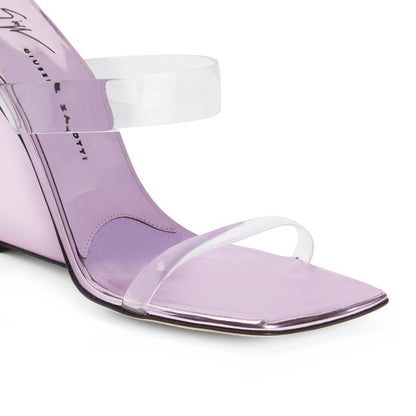  FLORANCE PLEXI-Pink-Wedges