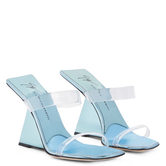  FLORANCE PLEXI-Blue-Wedges