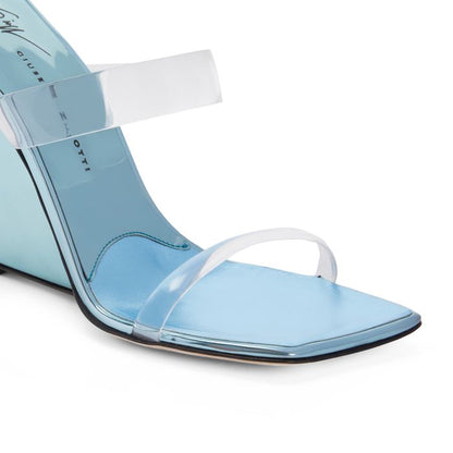  FLORANCE PLEXI-Blue-Wedges