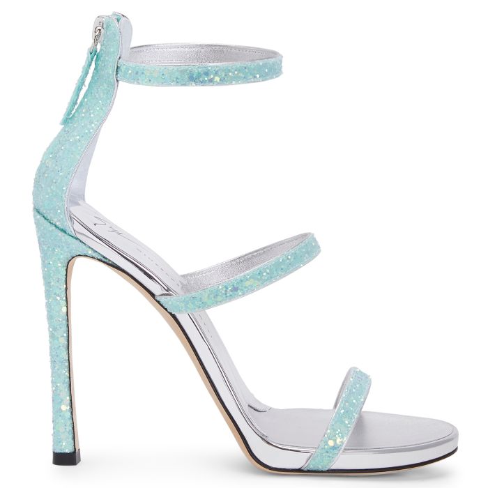  HARMONY GLITTER-Green-Sandals