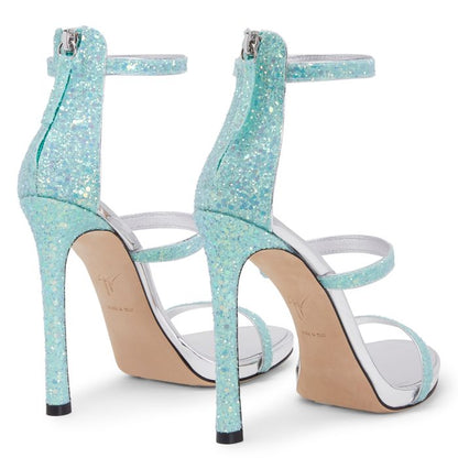  HARMONY GLITTER-Green-Sandals