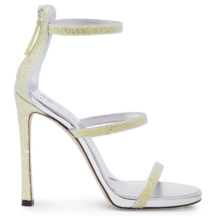  HARMONY GLITTER-Yellow-Sandals