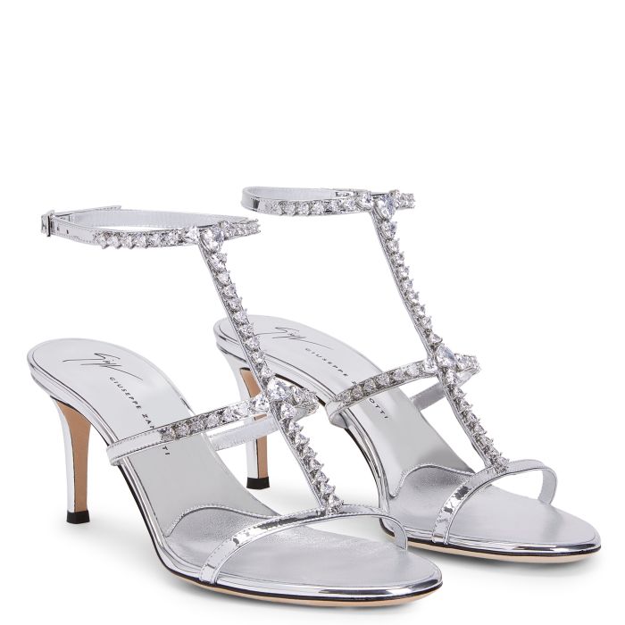  MINNAH-Silver-Sandals