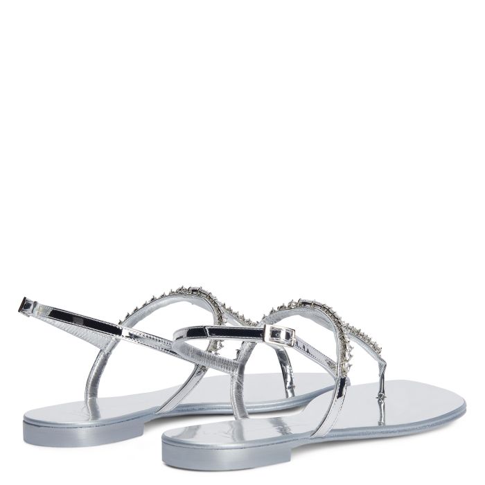  MINNAH FLAT-Silver-Flats