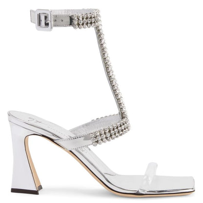  DEVINE CRYSTAL-Silver-Sandals
