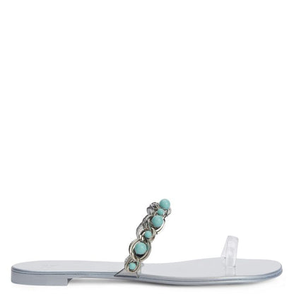  MARGUERITHE FLAT-Silver-Flats