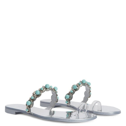  MARGUERITHE FLAT-Silver-Flats