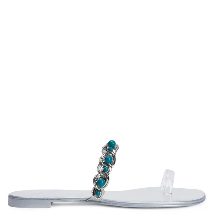  MARGUERITHE FLAT-Silver-Flats