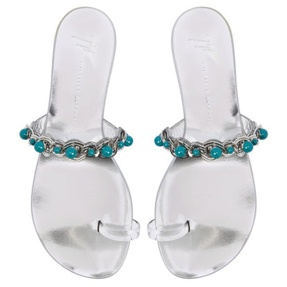 MARGUERITHE FLAT-Silver-Flats