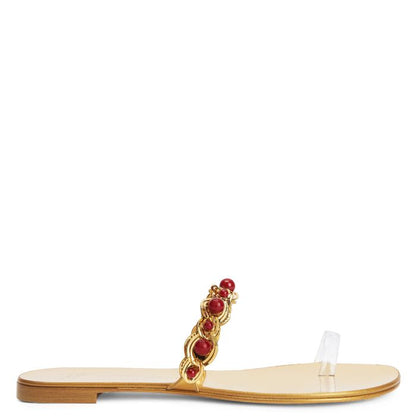  MARGUERITHE FLAT-Gold-Flats