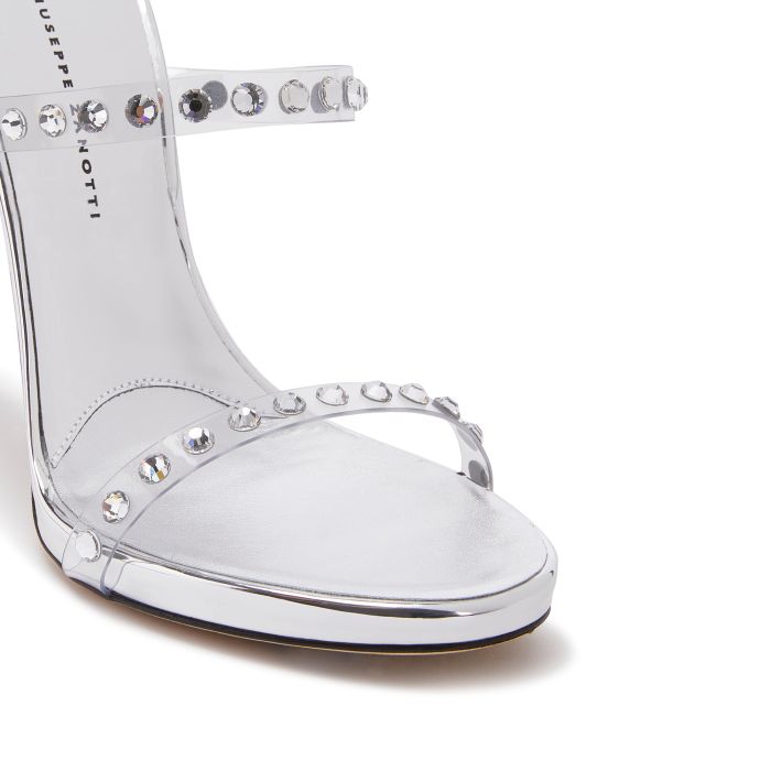  HARMONY SHINE-Silver-Sandals