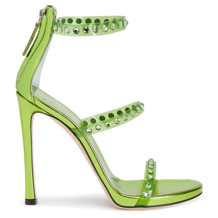  HARMONY SHINE-Green-Sandals