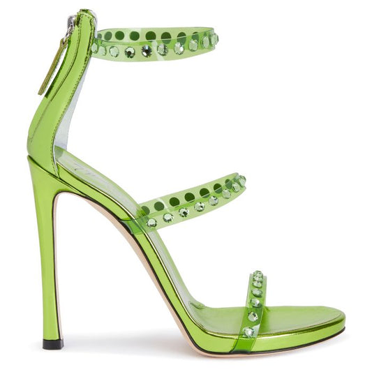  HARMONY SHINE-Green-Sandals