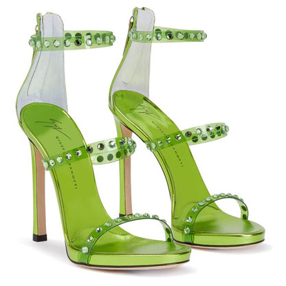  HARMONY SHINE-Green-Sandals