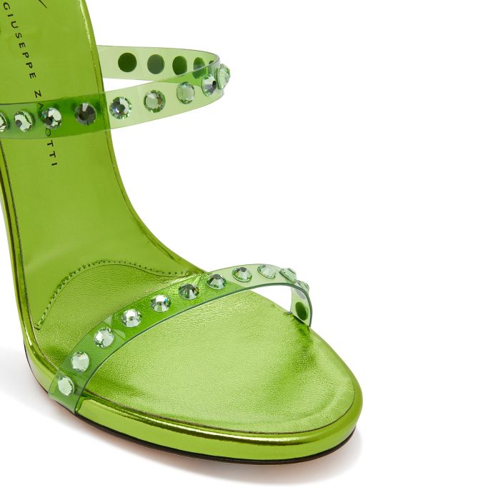  HARMONY SHINE-Green-Sandals