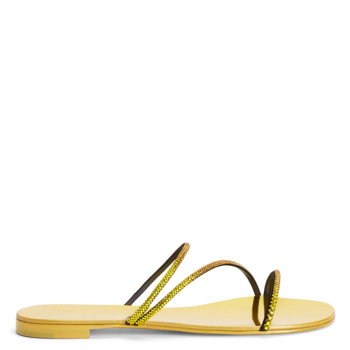  JULIANNE FLAT-Yellow-Flats