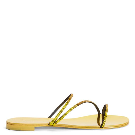  JULIANNE FLAT-Yellow-Flats