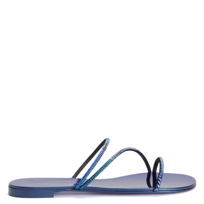  JULIANNE FLAT-Blue-Flats