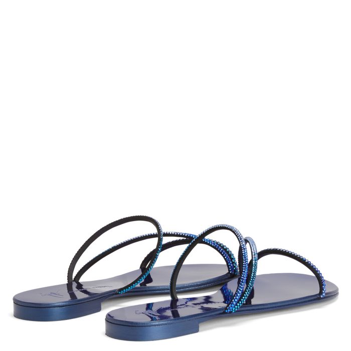 JULIANNE FLAT-Blue-Flats